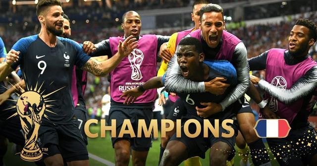 2018年俄羅斯**杯落幕，各獎項揭曉！